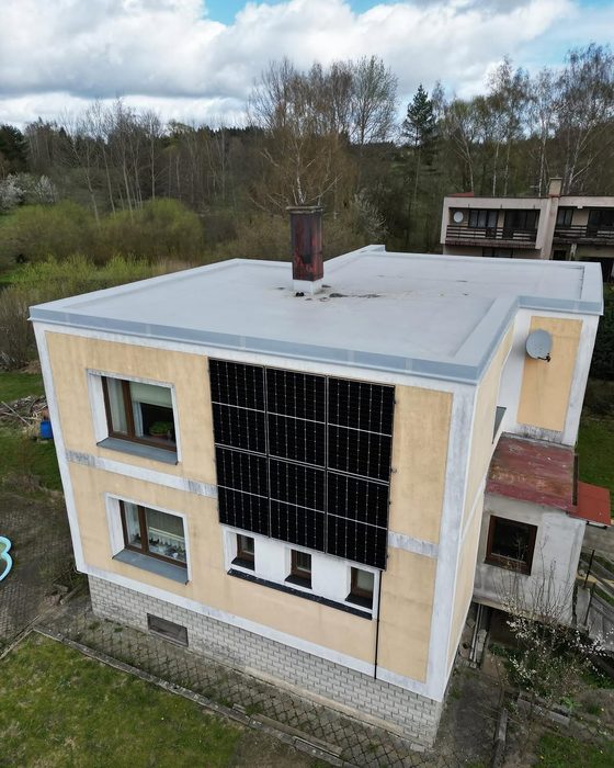 Fotovoltaický ohřev vody v Rumburku 2,58 kWp