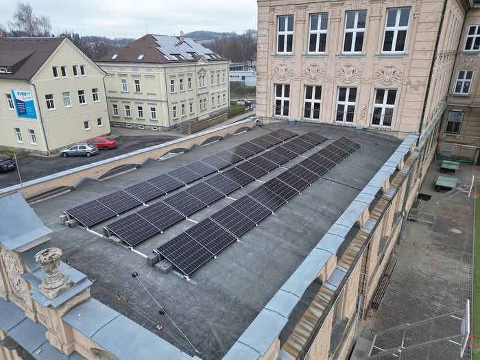 Fotovoltaika na firemním objektu ve Varnsdorfu 10,6 kWp
