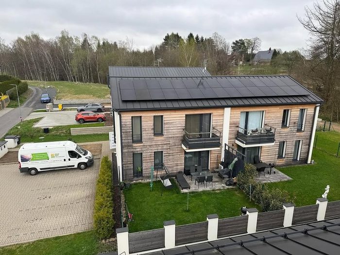 Fotovoltaika na bytovém domě v Rumburku 13,35 kWp