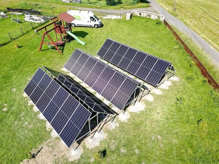 Fotovoltaika na bytovém domě ve Starých Křečanech 22 kWp