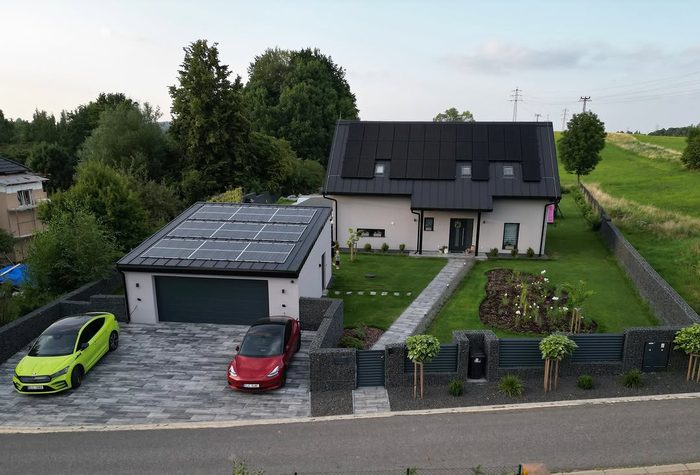 Fotovoltaika na rodinném domě v Krásné Lípě 19,3 kWp